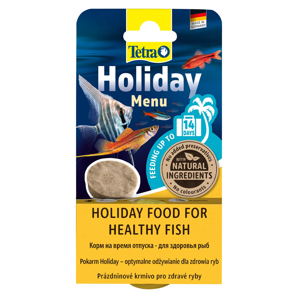 TETRA Holiday Menu Pokarm wakacyjny dla ryb ozdobnych do 14 dni 30g